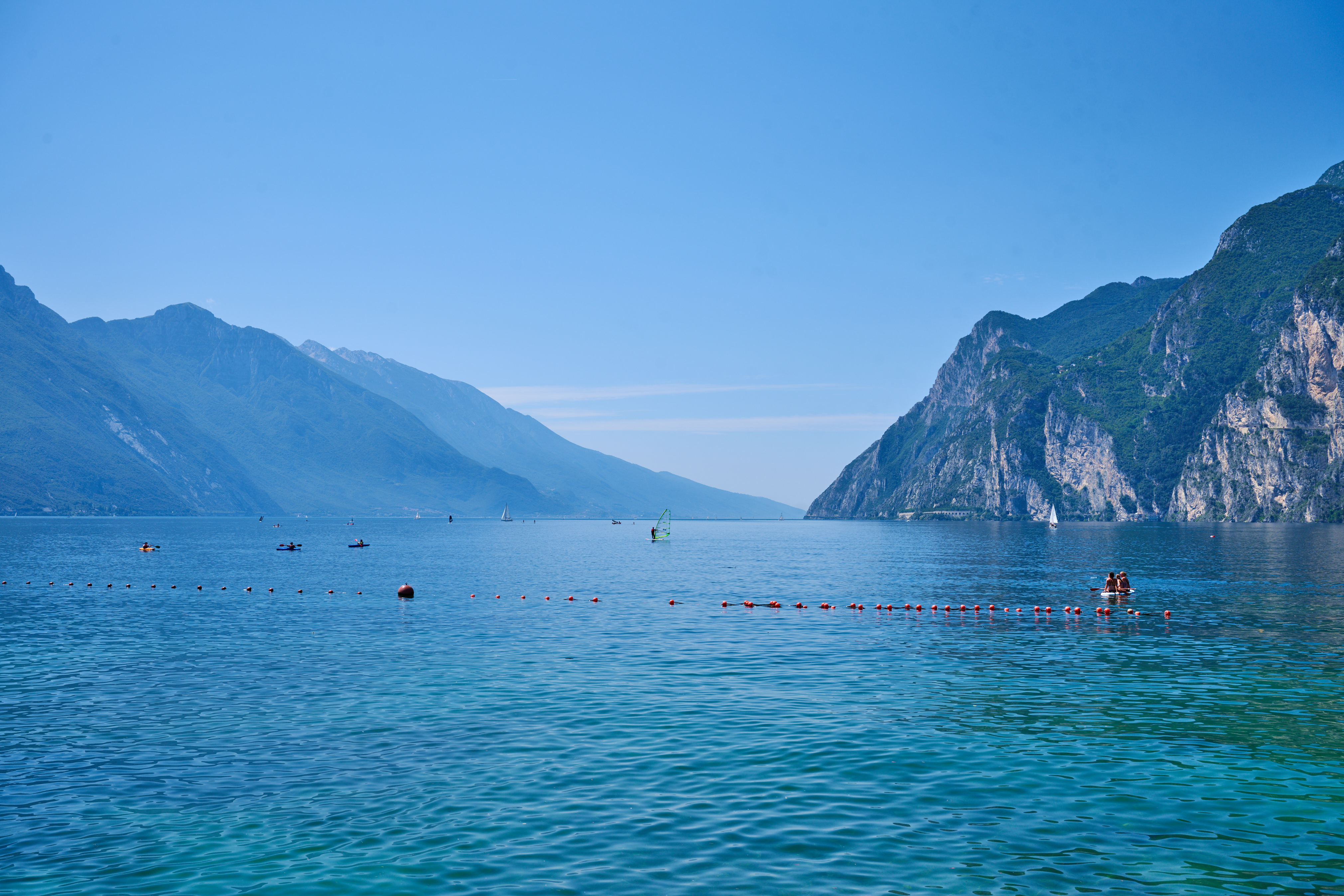 Mountain landscape near Lake Garda